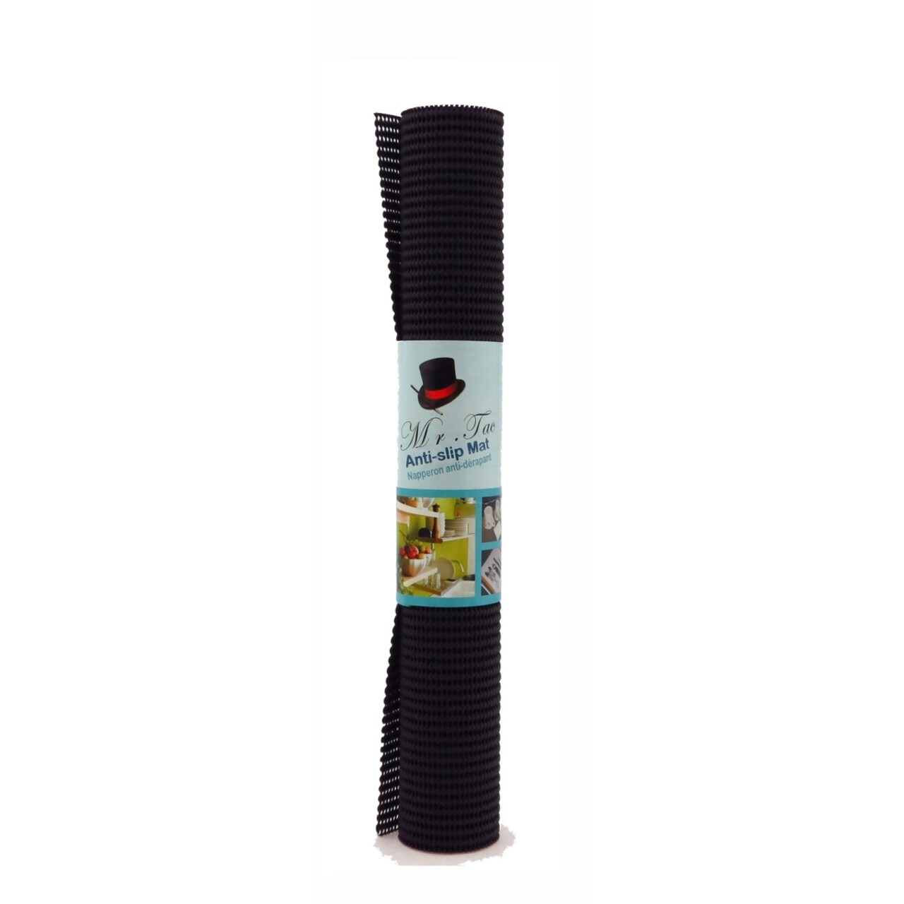 Mr. Tac Mr.Tac Grip Liner for Shelf and Drawer - Black 45x150cm